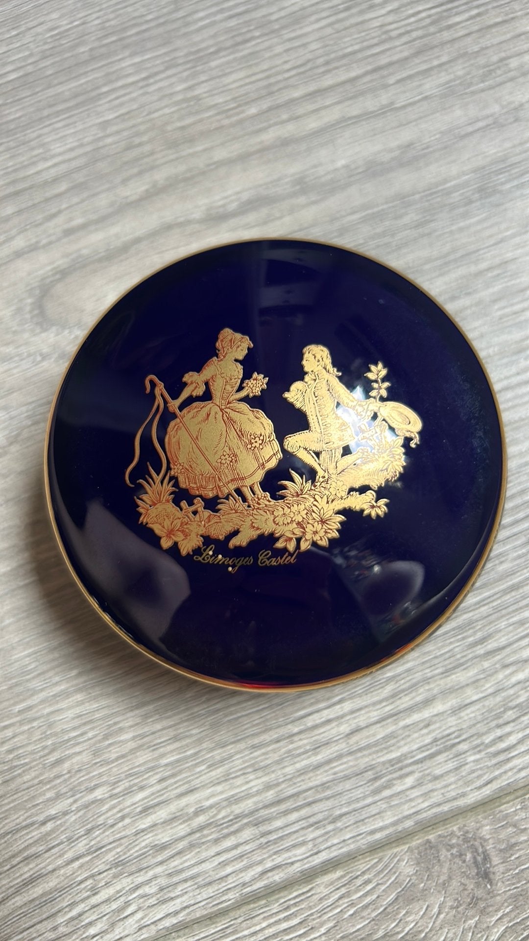 Origineel Limoges Castel Frans Porseleinen doosje, Ophalen of Verzenden