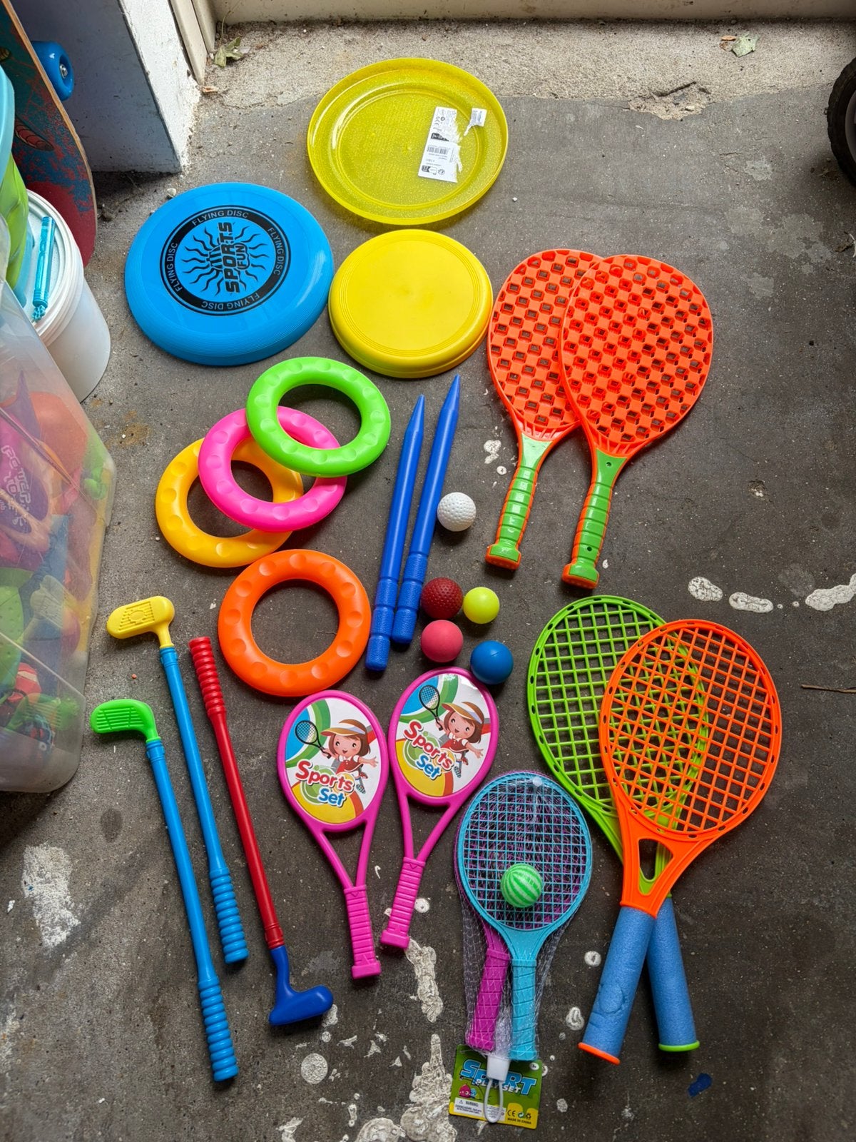 Grote set buitenspeelgoed, Ophalen, Zo goed als nieuw, Jongen of Meisje