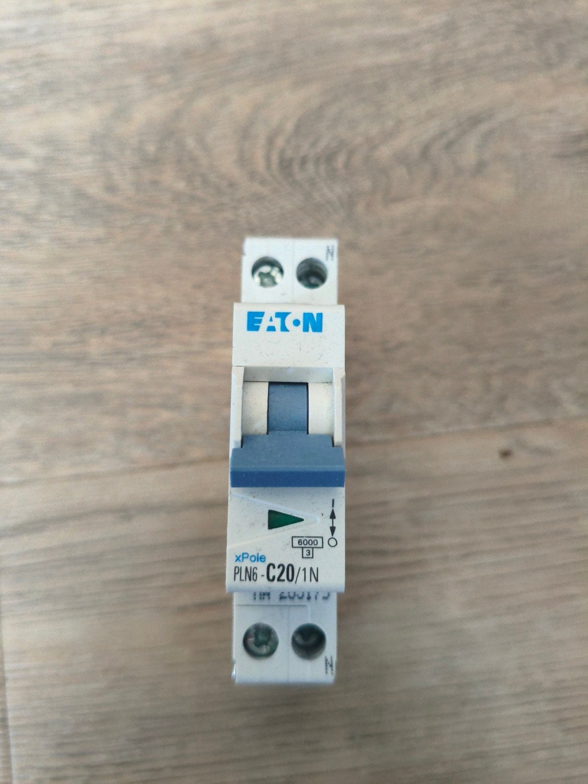 Eaton PLN6-C20/1N automaat, Ophalen of Verzenden, Zo goed als nieuw, Eaton, Installatieautomaat