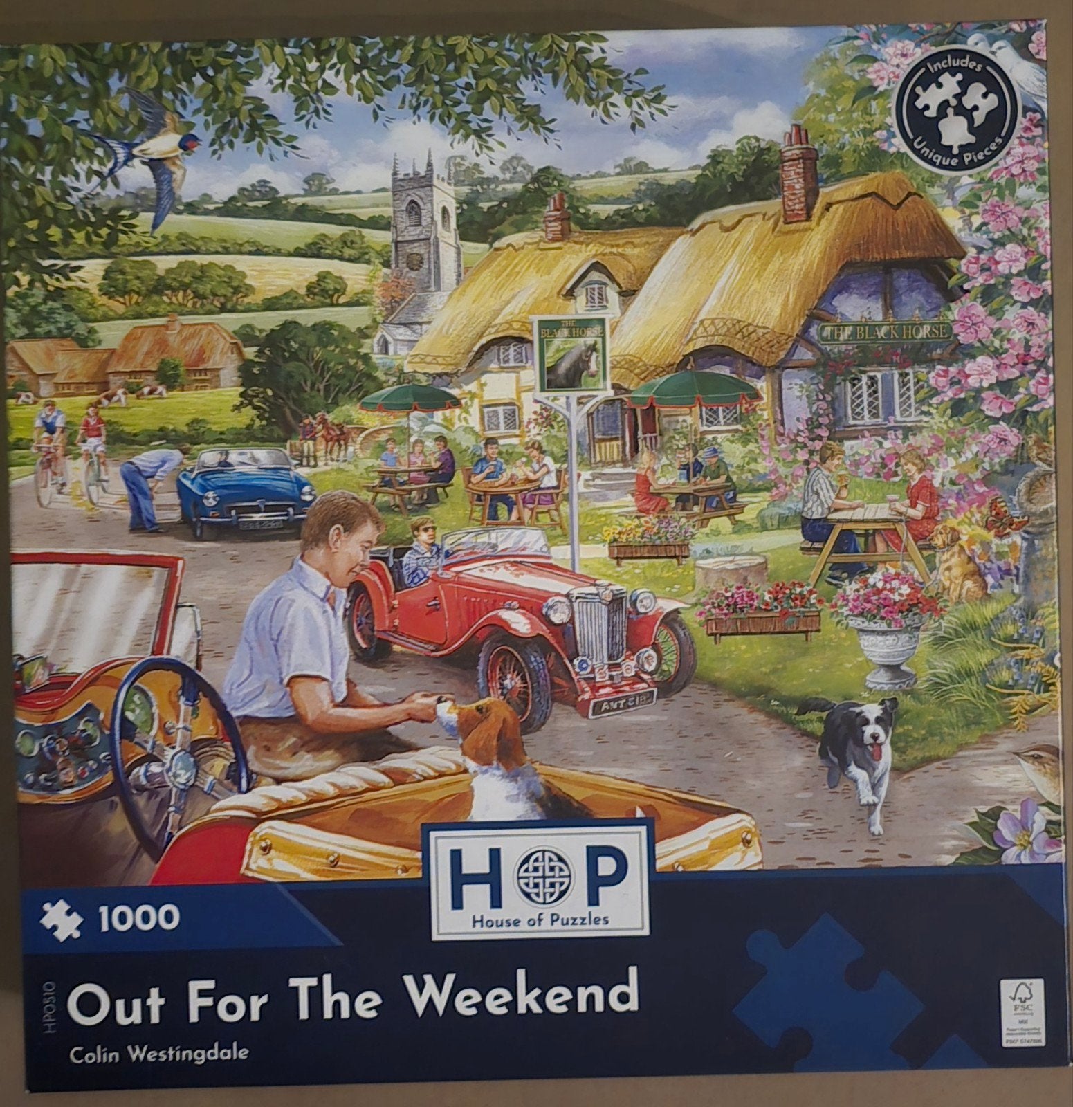 hop puzzel, Out for the weekend, Ophalen of Verzenden, 500 t/m 1500 stukjes, Zo goed als nieuw