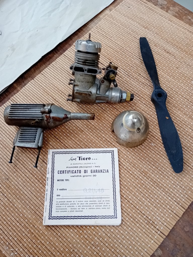 Super Tigre RC motor G21, Overige merken, Gebruikt, Ophalen of Verzenden, Groter dan 1:32