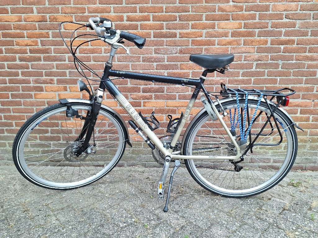 Rih R 900 herenfiets, 27 versnellingen, framemaat 56 cm, Gebruikt, Versnellingen, Schijfrem, 53 tot 57 cm