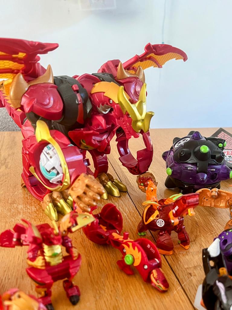 BAKUGAN verzameling incl Dragonoid Infinity, Ophalen of Verzenden, Zo goed als nieuw