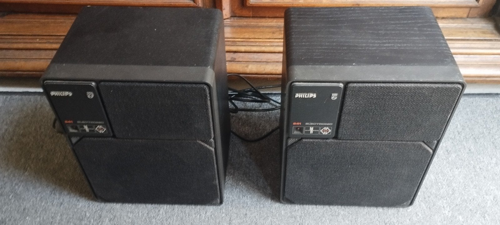 Philips MFB 541, Audio, Tv en Foto, Luidsprekers, Ophalen, Philips, Gebruikt, Inclusief kabels