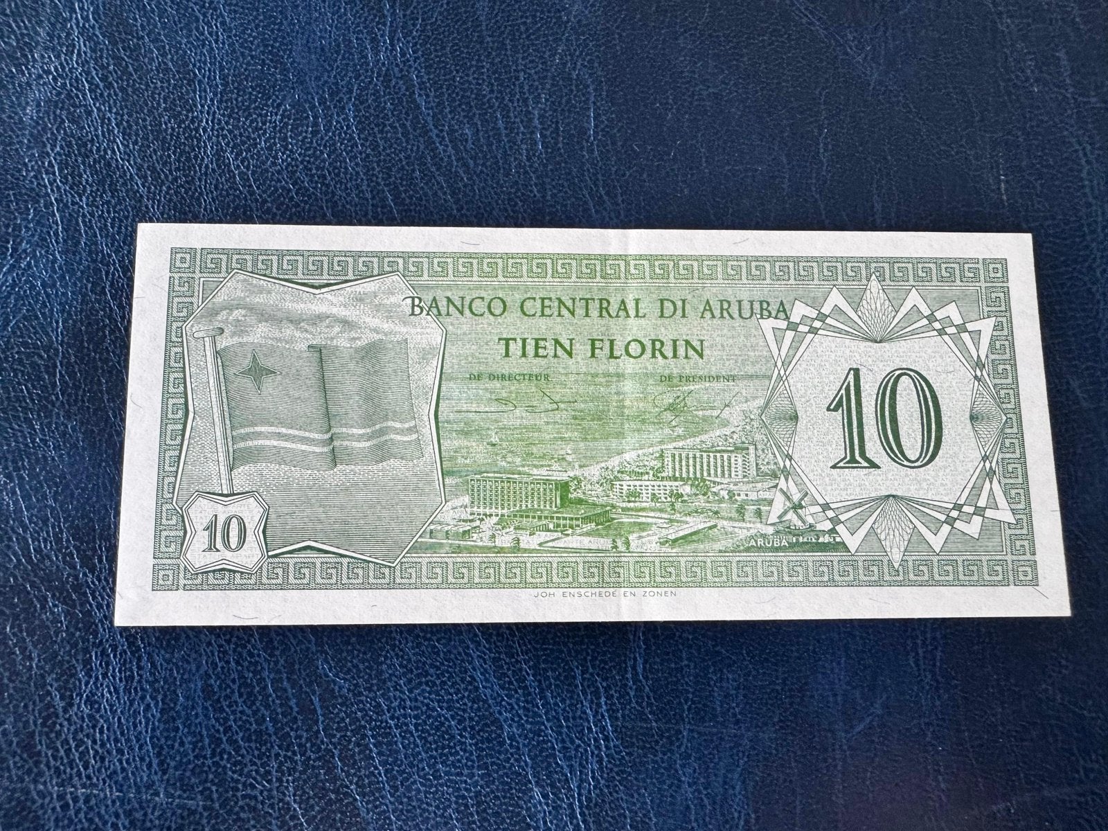 Aruba 10 Florin 1986, Ophalen of Verzenden, 10 gulden, Los biljet