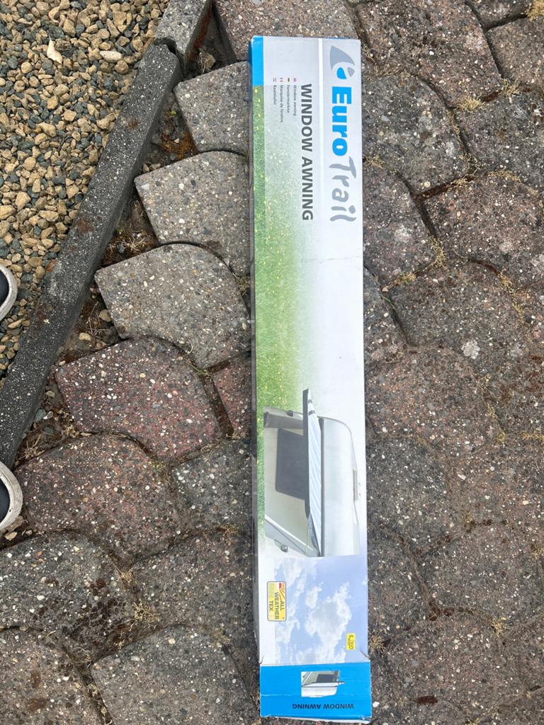 EuroTrail Window Awning - Nieuw in doos, Ophalen, Zo goed als nieuw
