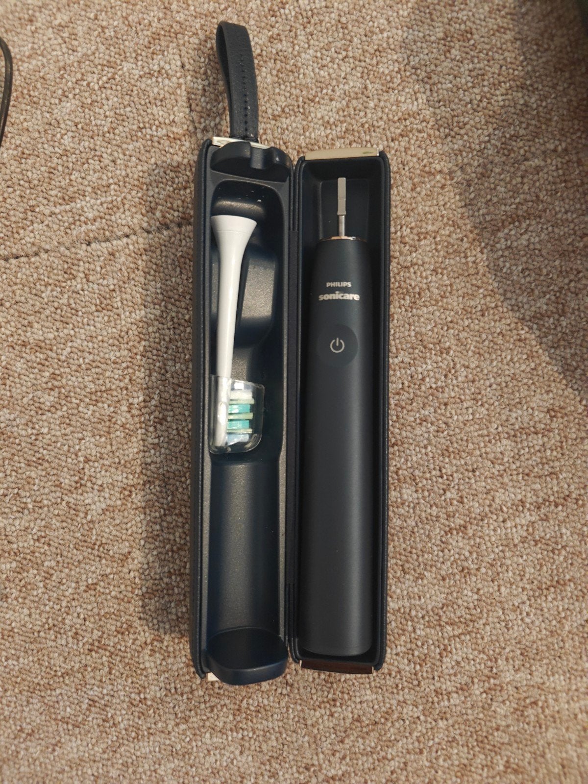 Philips Sonicare elektrische tandenborstel met reisetui, Ophalen of Verzenden, Mondverzorging