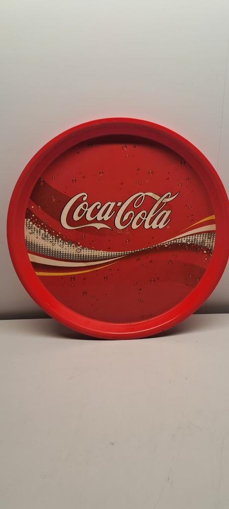 Vintage Coca-Cola Dienblad - Rond, 37 cm Diameter, Huis en Inrichting, Woonaccessoires | Dienbladen, Ophalen of Verzenden, Gebruikt