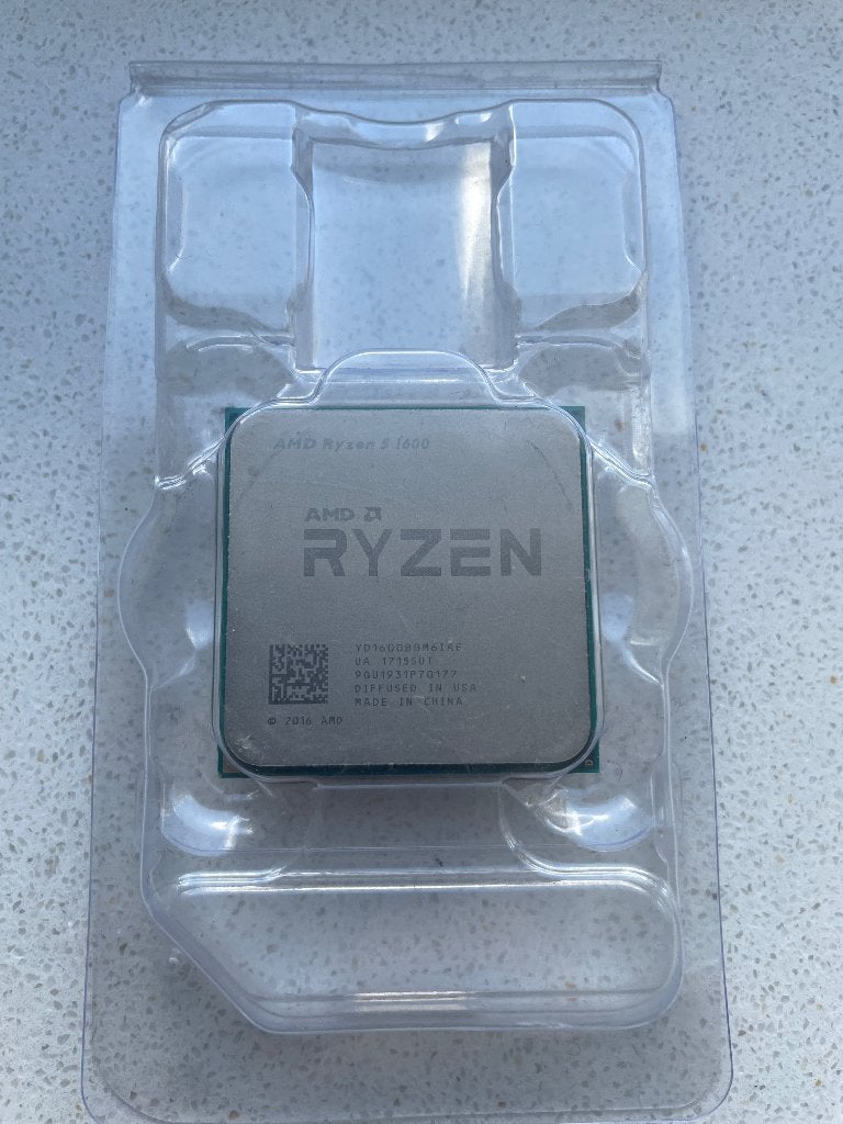 AMD Ryzen 5 1600 Processor - Zo goed als nieuw, Computers en Software, 6-core, Ophalen of Verzenden, AMD Ryzen 5 1600, 3 tot 4 Ghz