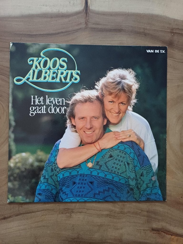 Koos Alberts - Het Leven gaat Door - Vinyl, Ophalen of Verzenden, Gebruikt, Overige formaten, Levenslied of Smartlap