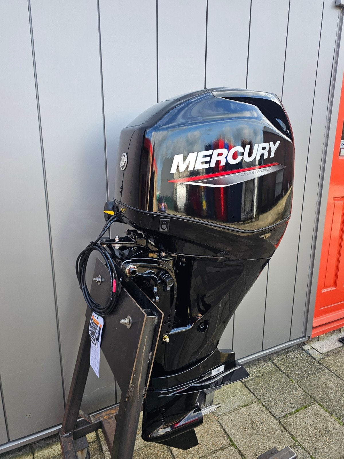MERCURY 50 PK 4TAKT LANGSTAART POWERTRIM NIEUW, Ophalen, Met afstandsbediening, Nieuw, Benzine