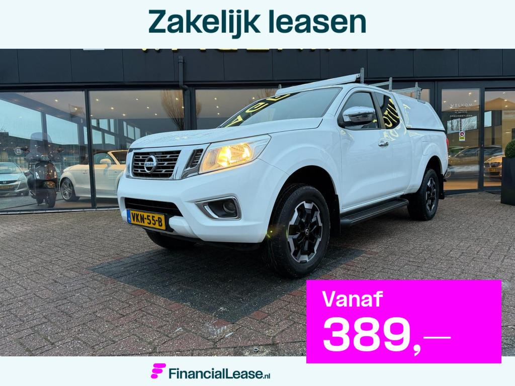 Nissan Navara 2.3 dCi N-Connecta King Cab NAVI|CAM|Cruis|NAP, Stof, Gebruikt, 4 cilinders, Bedrijf