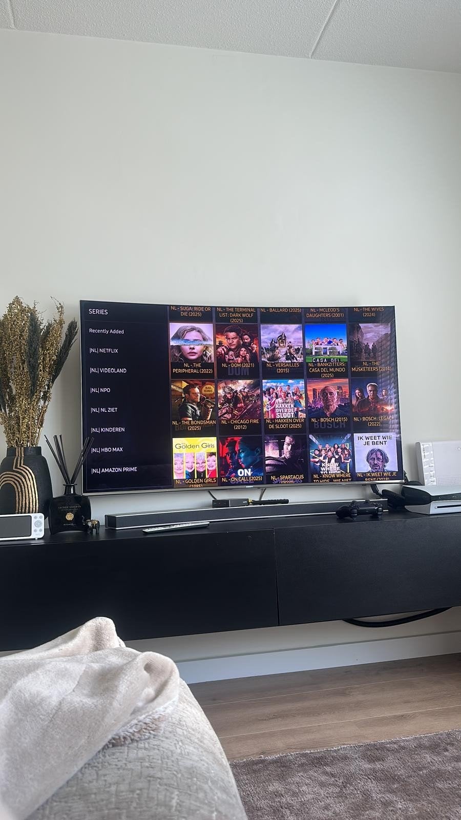 Samsung 55 inch Curved 4K Smart TV 7-serie, Audio, Tv en Foto, Televisies, Ophalen, LED, Zo goed als nieuw, Samsung