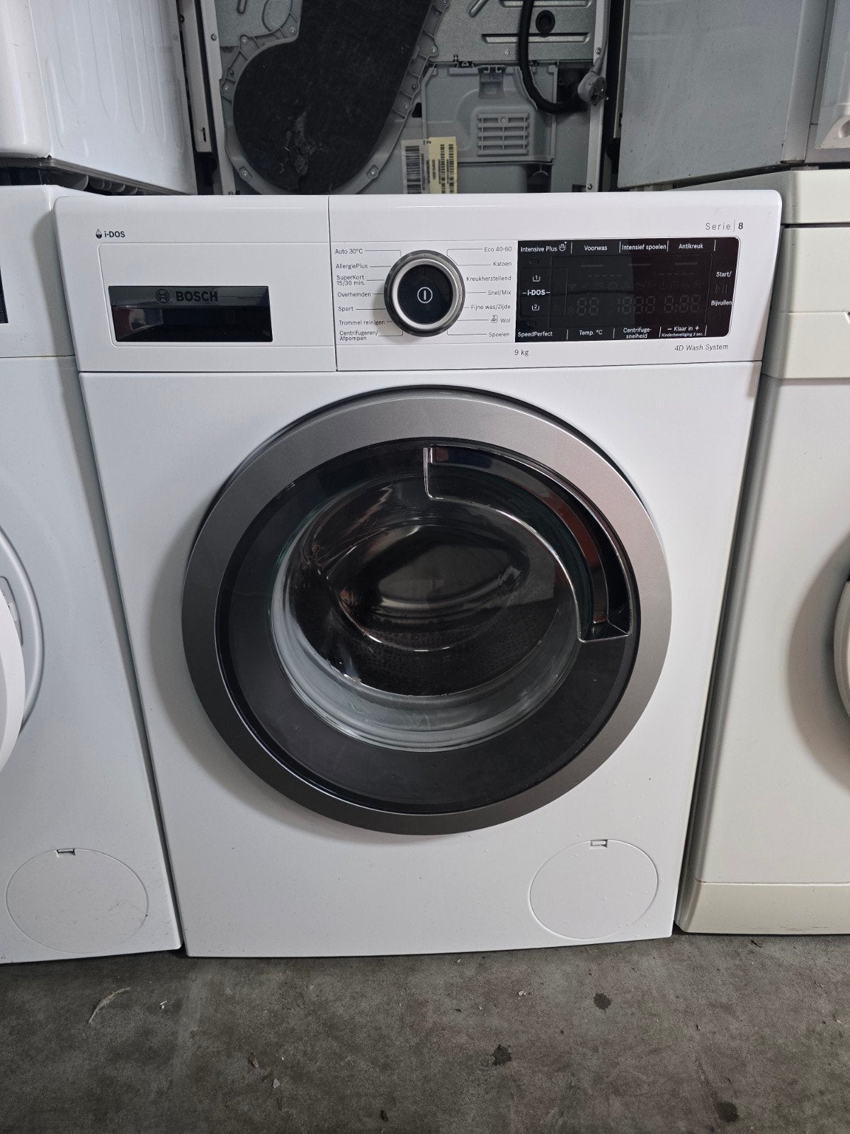 ZGAN! Prachtige Bosch Serie8 wasmachine! 9KG! Garantie!✅️, Bosch, 1200 tot 1600 toeren, 8 tot 10 kg, Ophalen of Verzenden