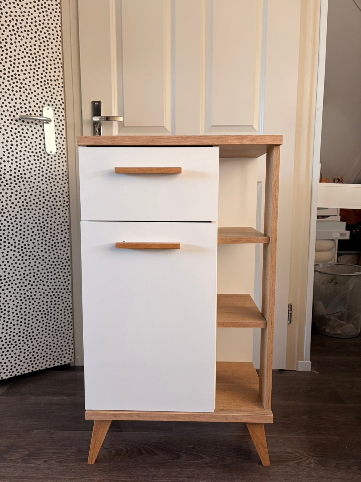 PELIPAL badkamermeubel met deur en lade, Huis en Inrichting, Ophalen, Overige typen, 50 tot 100 cm, Zo goed als nieuw