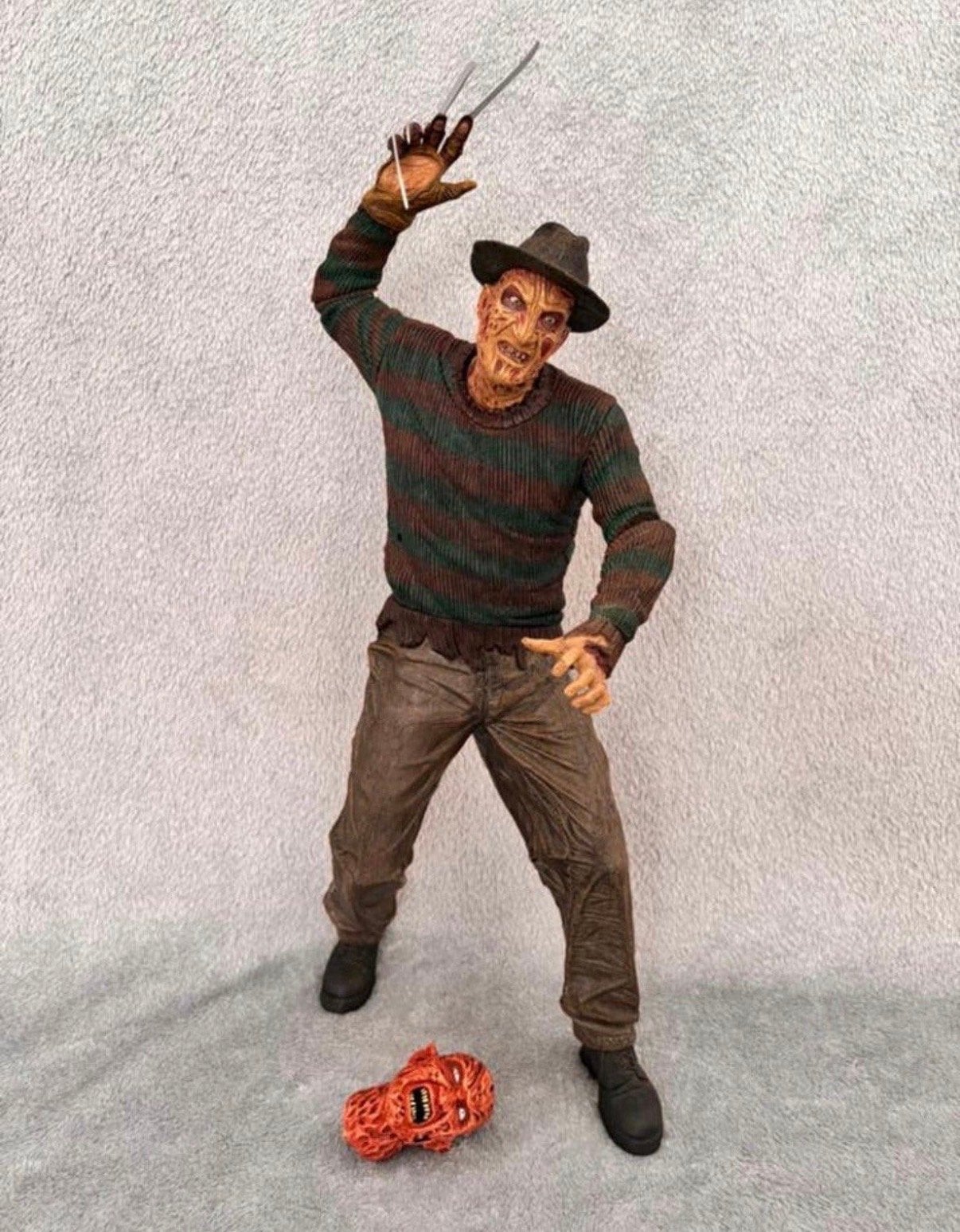 Neca Freddy Krueger Actiefiguur - A Nightmare on Elm Street, Ophalen of Verzenden, Gebruikt
