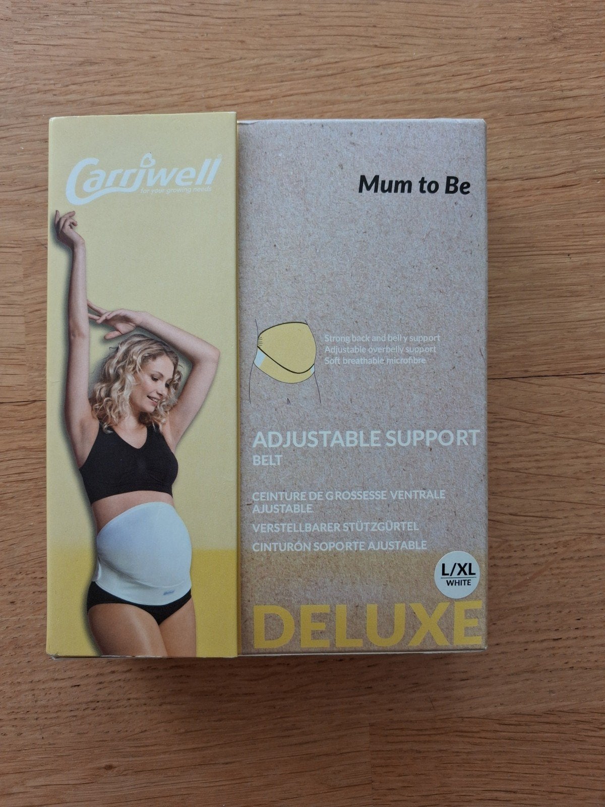 Zwangerschapsbuikband Carriwell Maternity Support Belt, Ophalen, Maat 42/44 (L), Nieuw, Carriwell