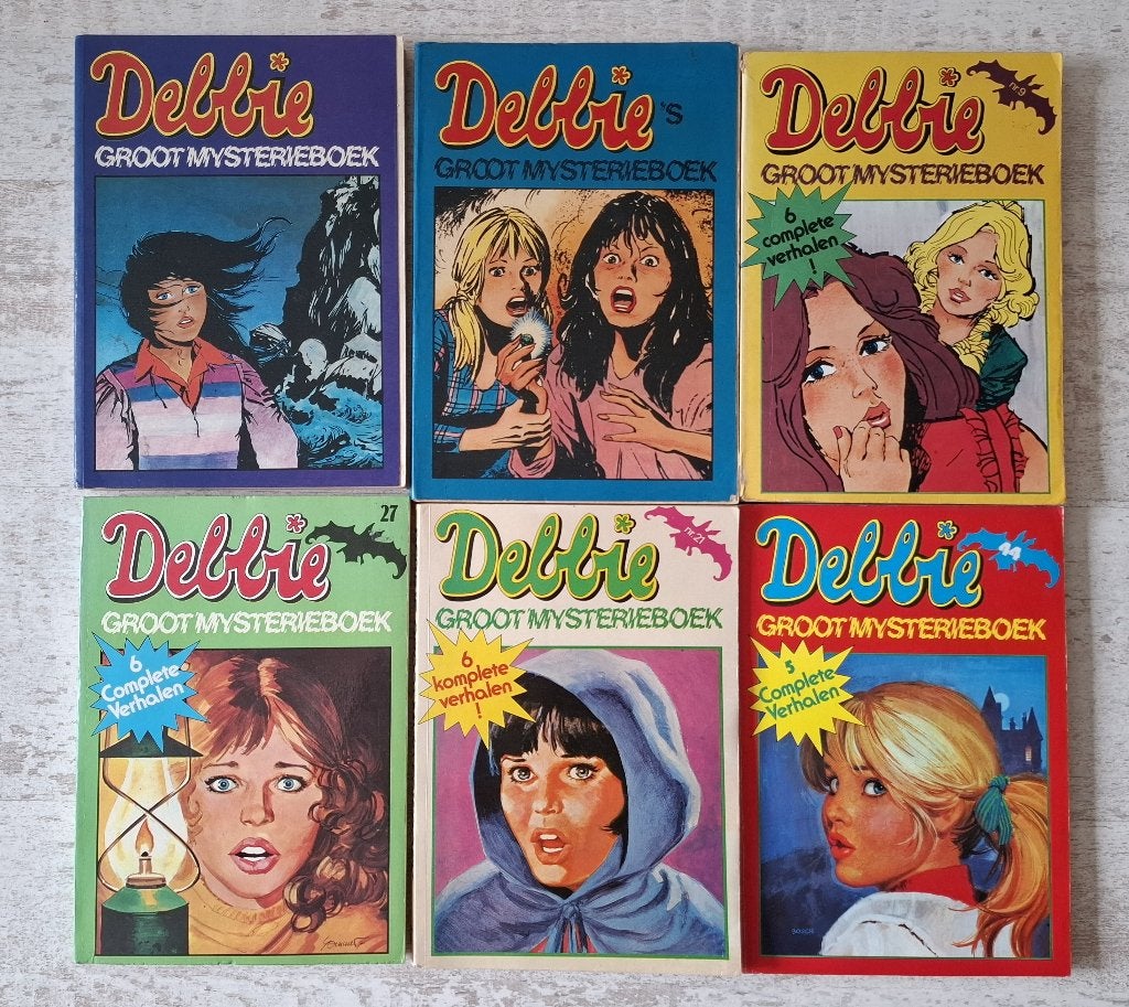 6x Debbie Groot Mysterieboek, Boeken, Stripboeken, Meerdere stripboeken, Ophalen of Verzenden, Gelezen