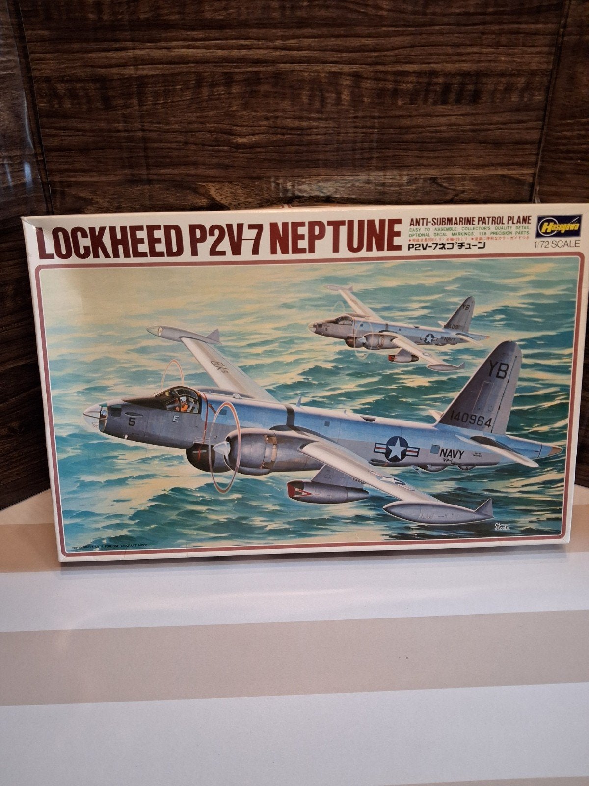 Hasegawa Lockheed P2V-7 Neptune, Ophalen of Verzenden, Zo goed als nieuw, Vliegtuig, Hasegawa