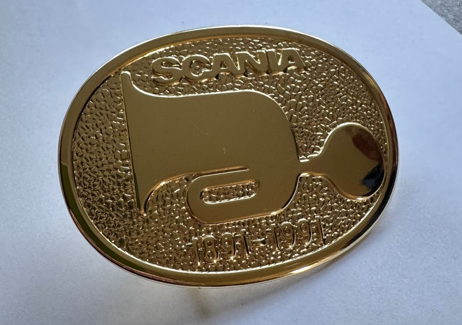 Scania embleem, Ophalen of Verzenden, Nieuw, Merk