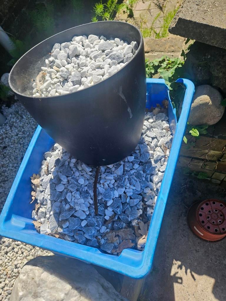 Split grind grijs wit, Tuin en Terras, Grind, Keien en Split, Ophalen, Split