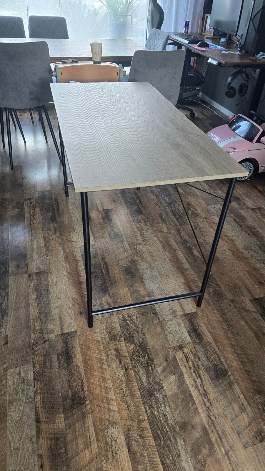 Modern bureau - ideaal voor thuiswerken of studeren, Ophalen, Overige typen, Gebruikt, Spaanplaat of MDF