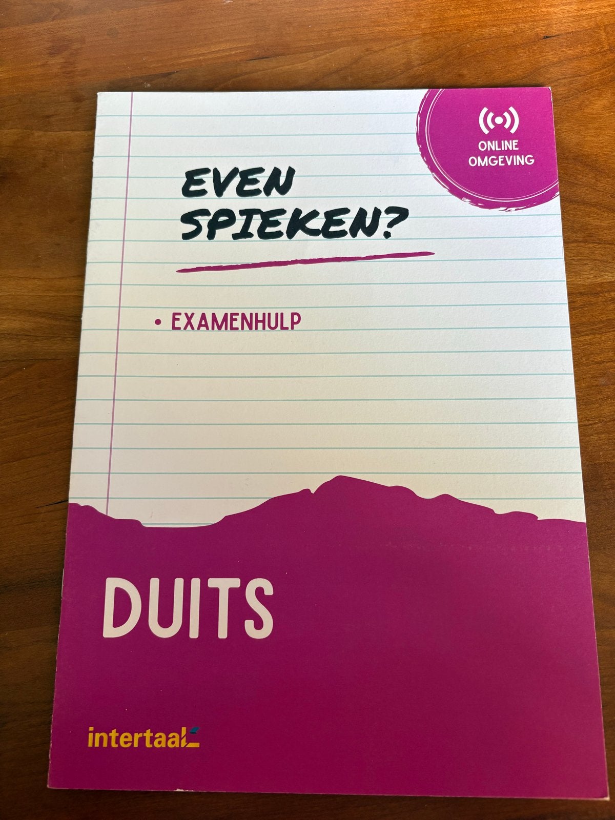 Even Spieken? Examenhulp Duits - Intertaal, Ophalen, Zo goed als nieuw, Non-fictie