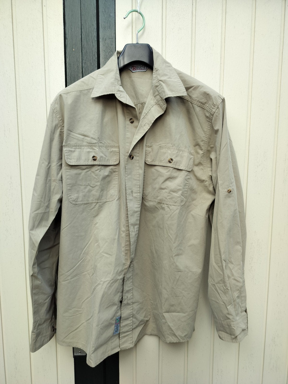 Scouting blouse maat 40/41 (L) heren, Verzamelen, Scouting, Ophalen of Verzenden, Zo goed als nieuw, Kleding