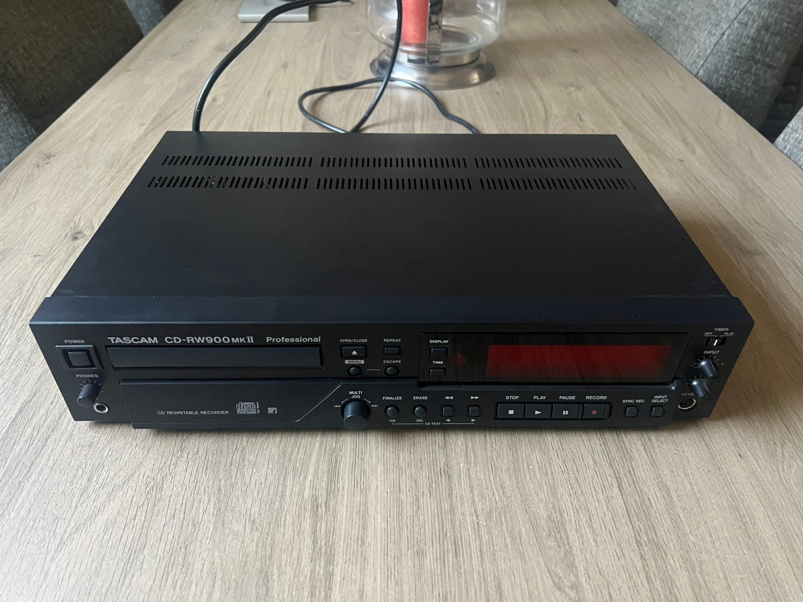 Tascam CD-RW900 MK2 Professional CD Recorder Speler, Ophalen of Verzenden, Zo goed als nieuw, Overige merken