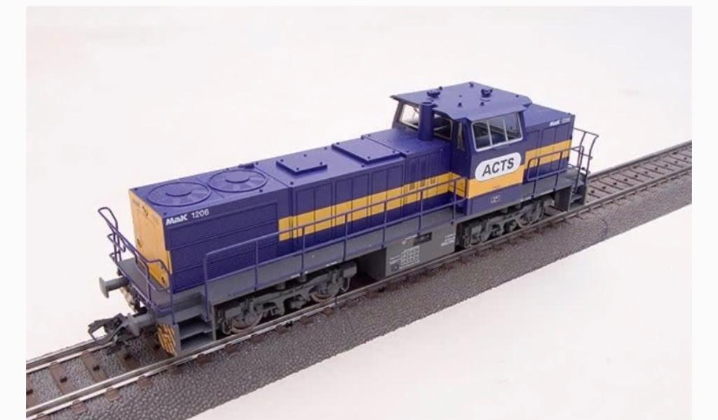 Märklin 37635 H0 Diesellocomotief Serie 6400 ACTS Nieuwstaat, Ophalen, Wisselstroom, Locomotief, Zo goed als nieuw