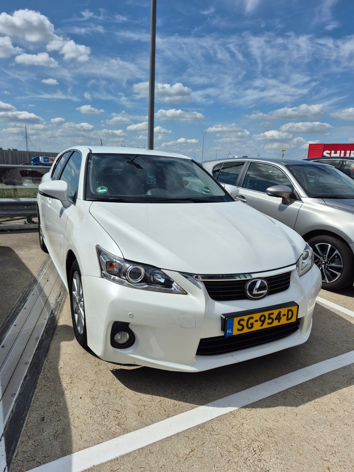 Lexus CT-H 200H 1.8 Hybrid 2014 Wit, Auto's, Lexus, Wit, CT-H, Te koop, Hatchback