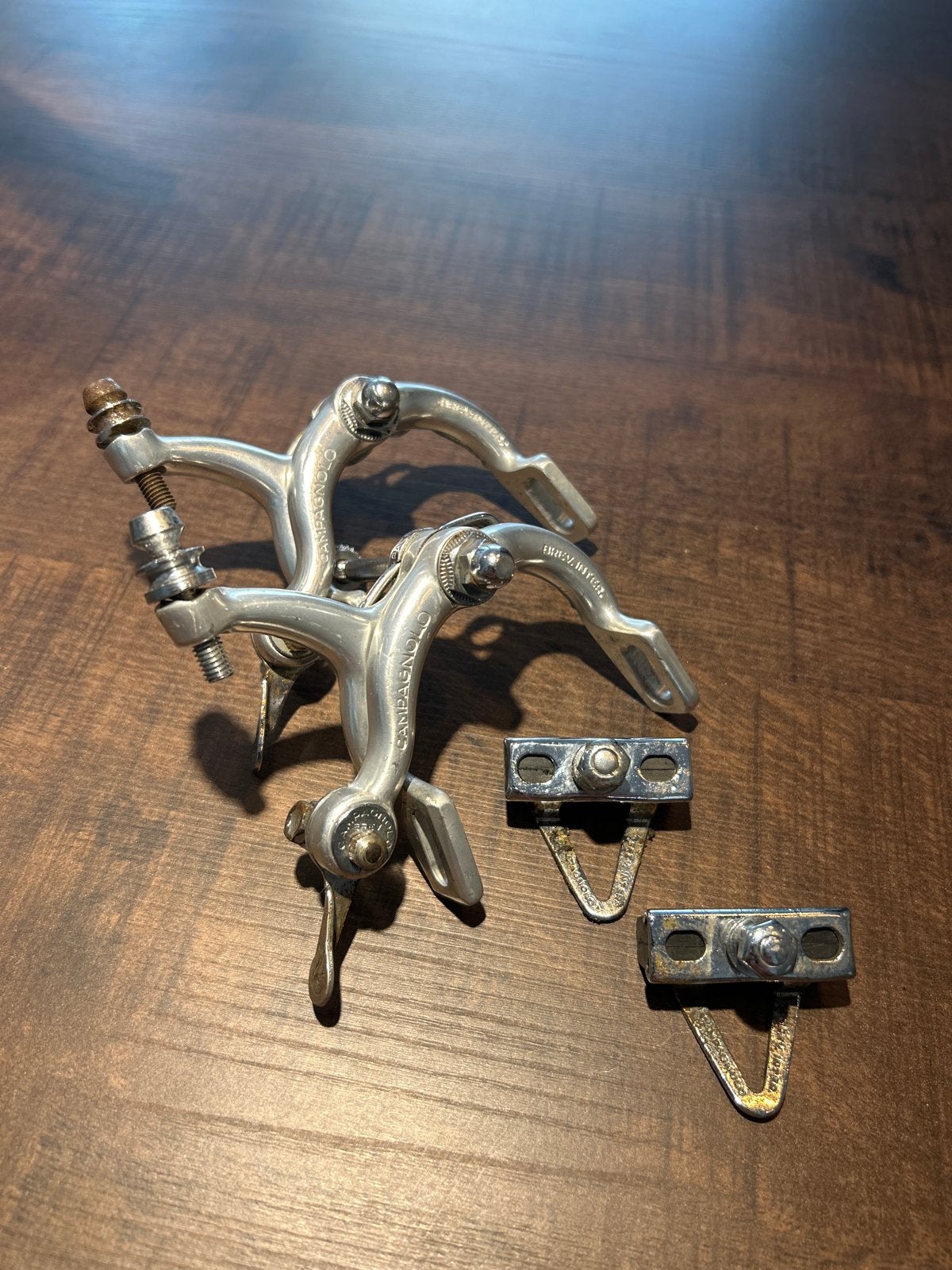 Campagnolo Super Record Remmen 1970 - Vintage Racefiets, Fietsen en Brommers, Fietsonderdelen, Remmen, Gebruikt, Ophalen of Verzenden