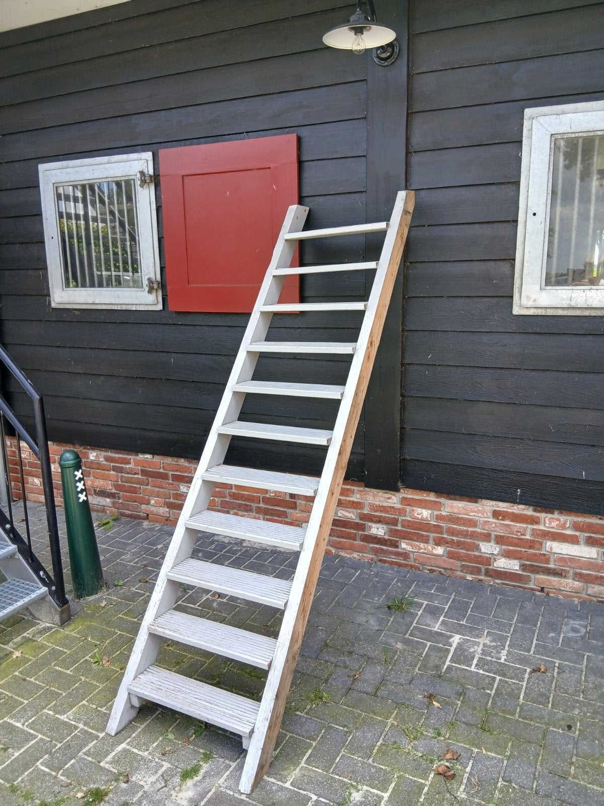Steektrap / Zoldertrap voor 2 meter hoogte, Ophalen, Gebruikt, Trap, 2 tot 4 meter