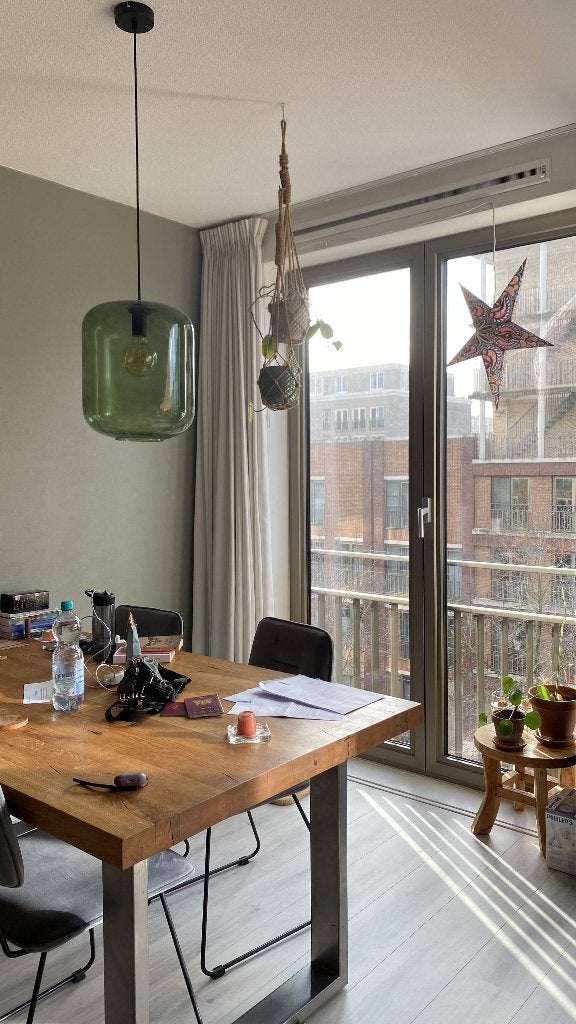 Prachtige eettafel (ook te gebruiken als bureau!), Ophalen, Gebruikt, 50 tot 100 cm, Vijf personen of meer
