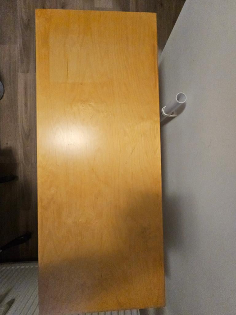 Houten tafel, Ophalen of Verzenden, Rechthoekig, 50 tot 100 cm