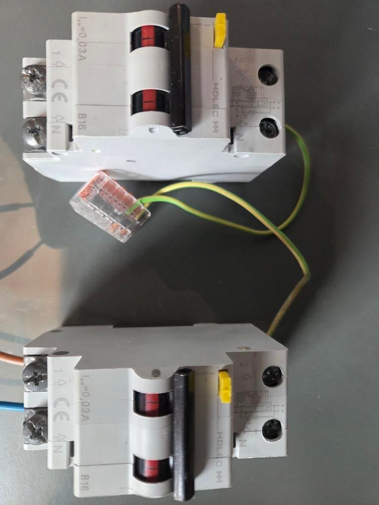 2x schakelaar / automaat, Ophalen