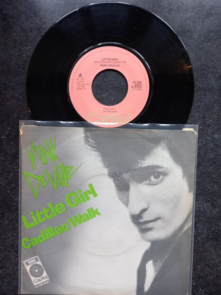 Mink Deville - Little Girl 1978, Gebruikt, 7 inch, Ophalen of Verzenden, Pop