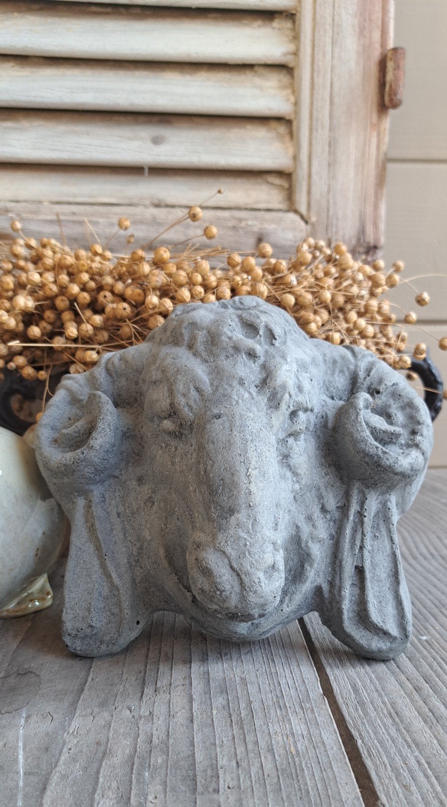 Ramskop, Ophalen of Verzenden, Zo goed als nieuw, Grijs, Overige materialen