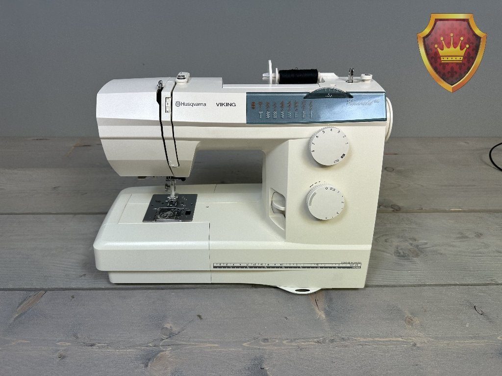 Husqvarna Viking Emerald 116 naaimachine - afgeprijsd, Gebruikt, Ophalen of Verzenden, Naaimachine, Nvt