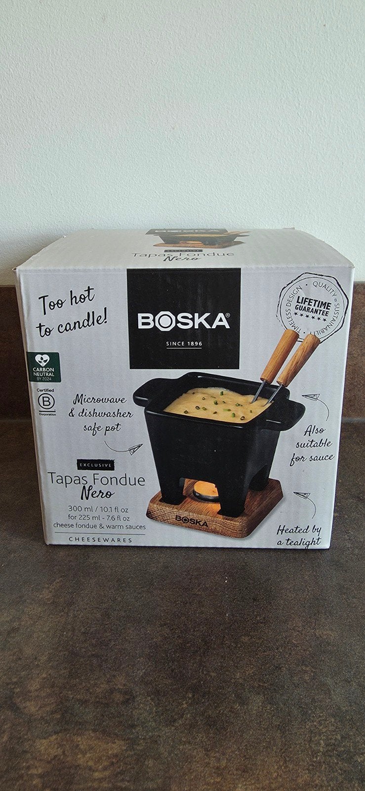 Boska kaasfondue, Witgoed en Apparatuur, Fonduesets, Fondueset, Brander, Ophalen of Verzenden