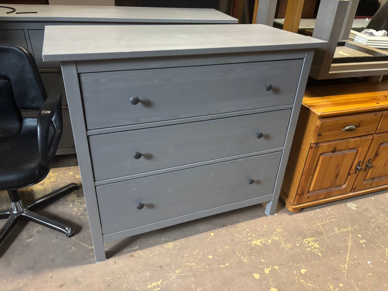 Ikea Hemnes ladekast - 50x110x95H, 1025xe, Zo goed als nieuw, 3 of 4 laden, Minder dan 100 cm