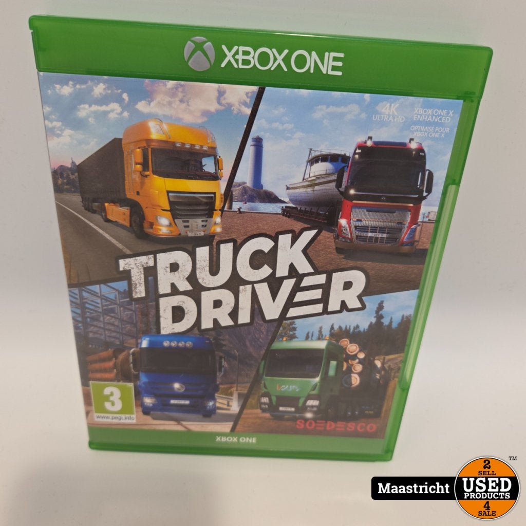 Xbox One Game | Truck Driver, Microsoft, Gebruikt, Support@microsoft.com, Microsoft Corporation
One Microsoft Way
Redmond, WA 98052-6399
USA