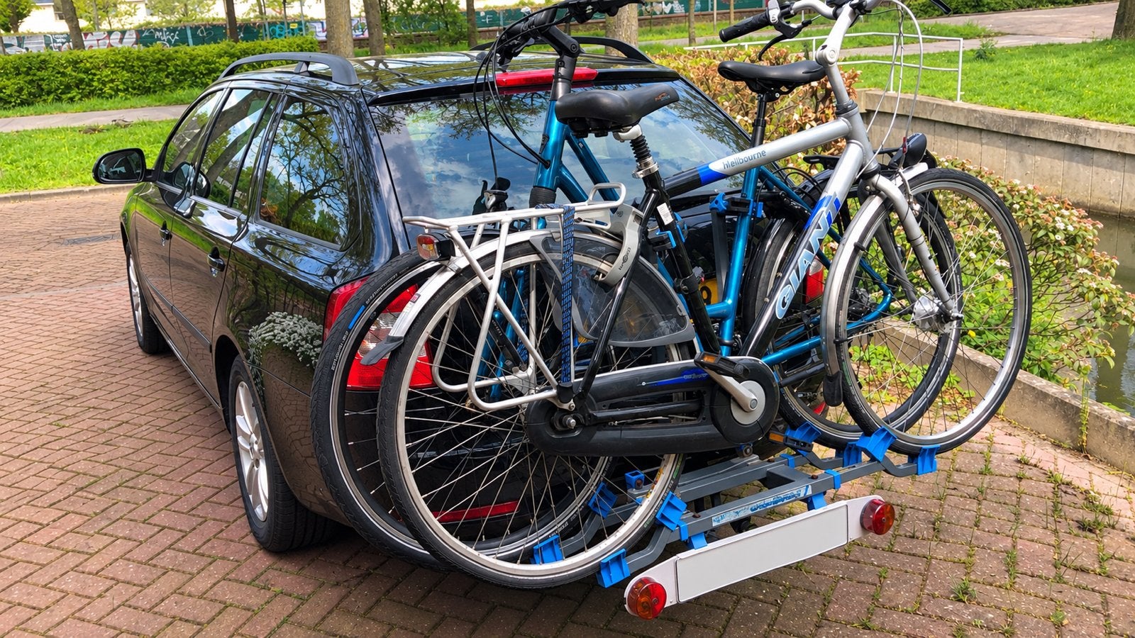 Gratis af te halen: Fietsendrager voor auto, voor 2 fietsen, Ophalen, 2 fietsen, Gebruikt, Trekhaakdrager