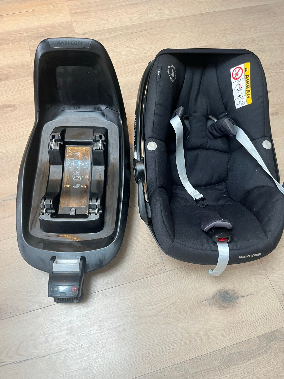 Maxi-Cosi autostoel met FamilyFix One i-Size base, Kinderen en Baby's, Ophalen, Gebruikt, Isofix, 0 t/m 13 kg