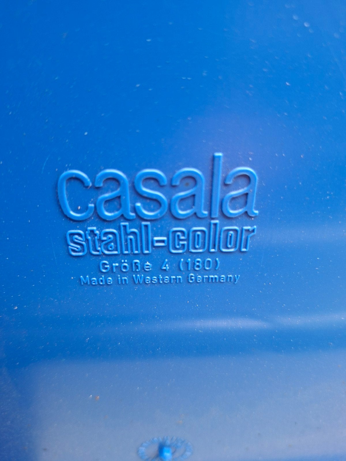 CASALA 5 VINTAGE STOELEN. DESIGN. Jaren Zeventig, Huis en Inrichting, Stoelen, Ophalen, Gebruikt, Blauw, Vintage