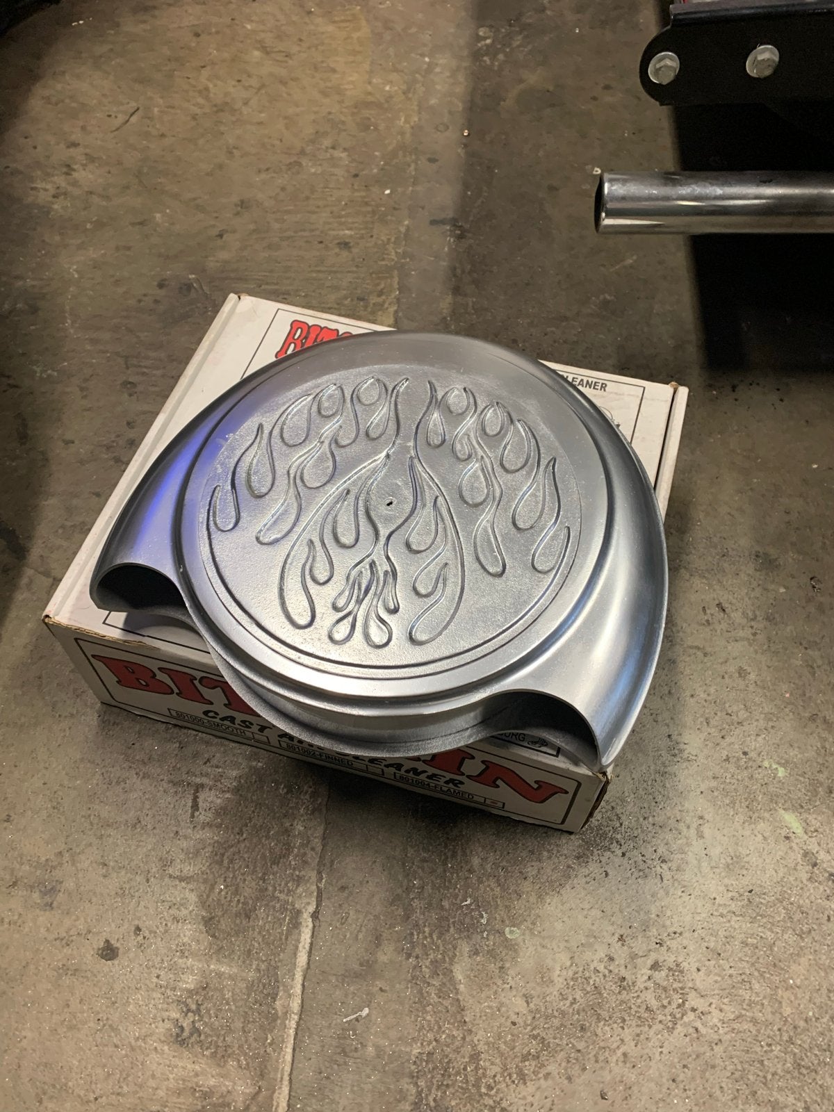 Bitchin Products cast Aluminium Luchtfilter 5 1/8" Neck sbc, Ophalen, Nieuw, Amerikaanse onderdelen