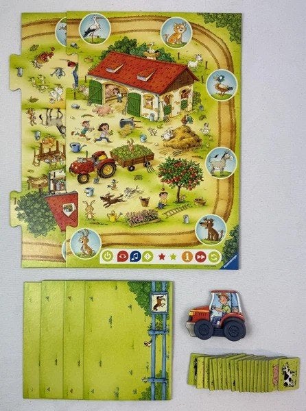 Ravensburger Tiptoi Raadselplezier op de boerderij leerspel, Coolsingel 104, 3011 AG Rotterdam, Netherlands, Verzenden, Zo goed als nieuw
