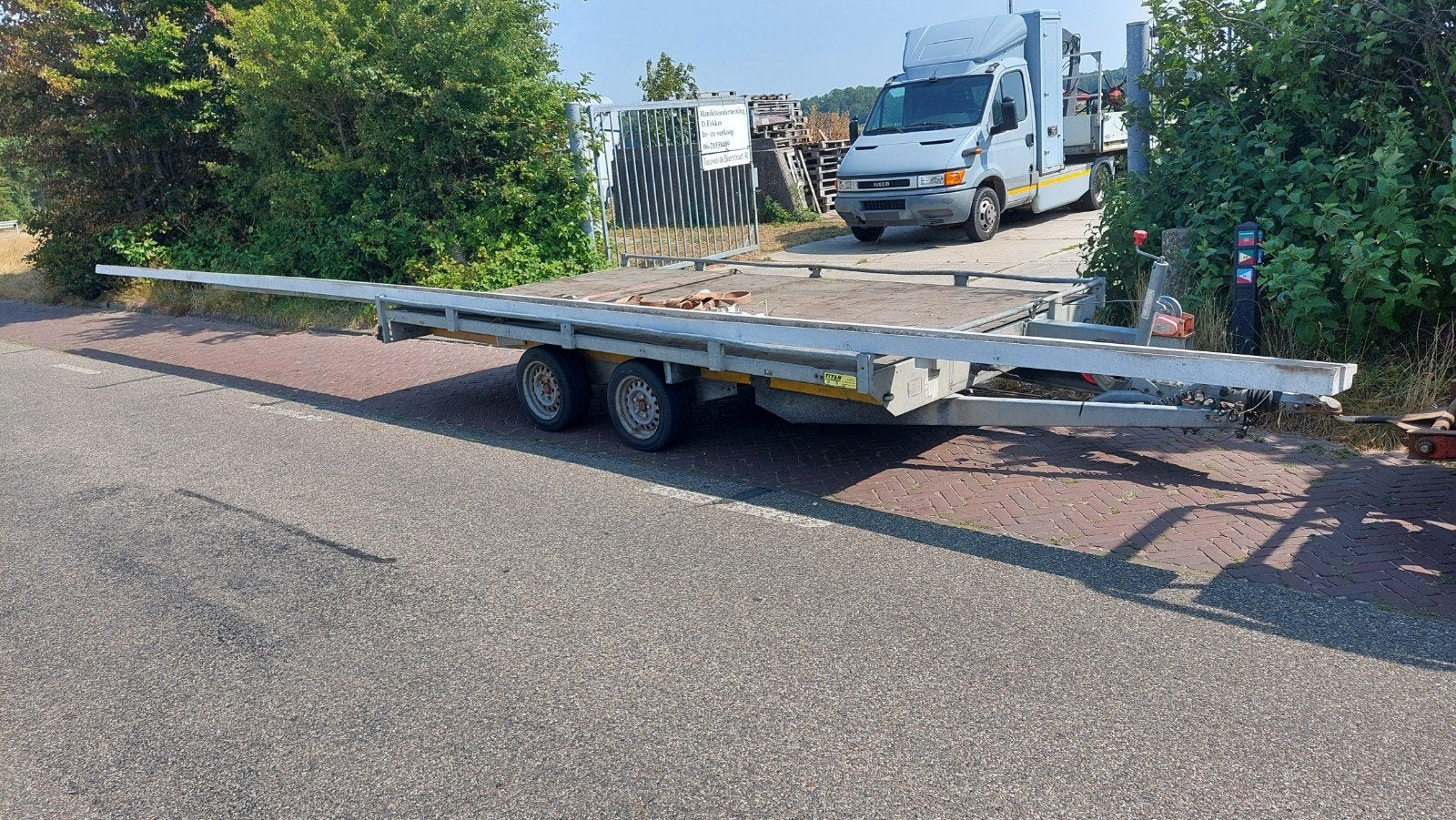 12 meter dakgoot aluminium, Ophalen, 6 meter of meer, Aluminium, 80 mm of meer