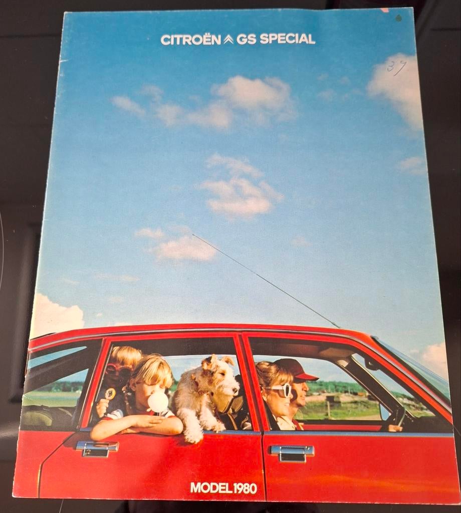 Folder Citroën GS Special najaar 1979, Gelezen, Ophalen of Verzenden, Citroën, Citroën