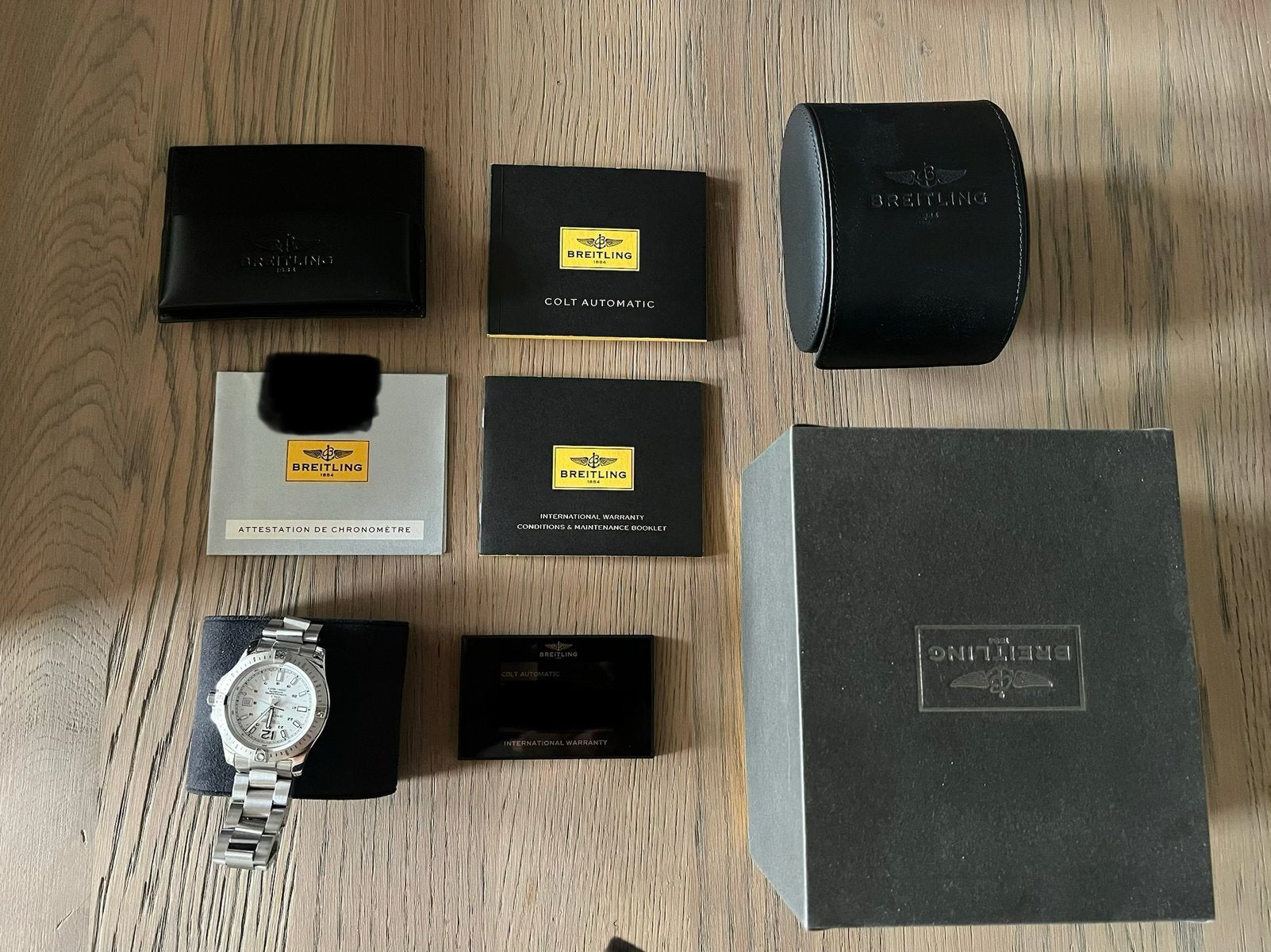 Breitling Colt Automatic 2014, Ophalen of Verzenden, Zo goed als nieuw